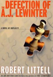 Front cover of The Defection of A. J. Lewinter by Robert Littell