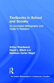 Front cover of Textbooks in school and society by Woodward, Arthur