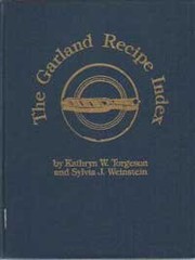 Front cover of The Garland recipe index by Kathryn W. Torgeson