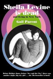 Front cover of Sheila Levine is dead and living in New York by Gail Parent