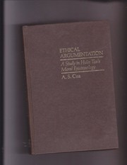 Cover of Ethical argumentation by A. S. Cua