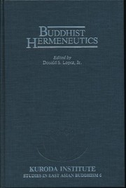 Cover of Buddhist hermeneutics by Lopez, Donald S.
