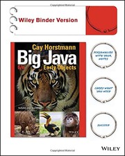 Cover of Big Java, Binder Ready Version: Early Objects by Cay S. Horstmann
