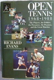 Cover of Open tennis by Evans, Richard