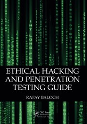 Cover of Ethical Hacking and Penetration Testing Guide by Rafay Baloch