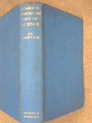 Cover of Famous American men of science by J. G. Crowther