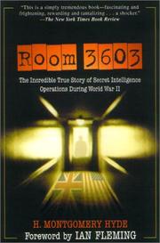 Cover of Room 3603 by H. Montgomery Hyde