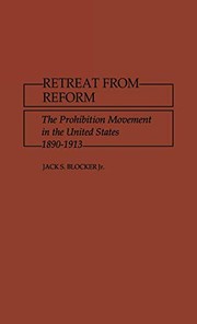 Cover of Retreat from reform by Jack S. Blocker