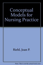 Cover of Conceptual models for nursing practice by Joan Riehl-Sisca