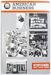 Front cover of American business by Boy Scouts of America.