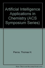 Front cover of Artificial intelligence applications in chemistry by American Chemical Society. Meeting