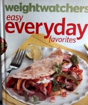 Cover of Weight Watchers Easy Everyday Favorites Cookbook 2013 (Hardcover) by Weight Watchers International