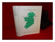 Cover of A catalogue of pamphlets on economic subjects published between 1750 and 1900 and now housed in Irish libraries by R. D. Collison Black