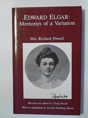 Cover of Edward Elgar by Powell, Richard Mrs.