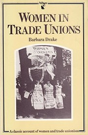 Front cover of Women in trade unions by Barbara Drake