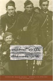 Cover of Without vodka by Aleksander Topolski