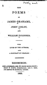 Front cover of The Poems of James Grahame, John Logan, and William Falconer by James Grahame