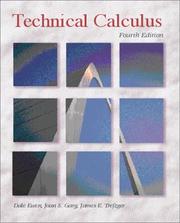 Cover of Technical calculus by Dale Ewen