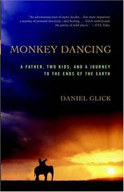 Cover of Monkey dancing by Daniel Glick