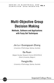 Cover of Multi-objective group decision making by Jie Lu