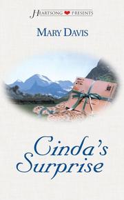 Cover of Cinda's surprise by Mary Davis