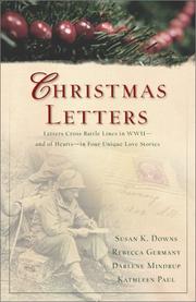 Cover of Christmas letters by Susan K. Downs