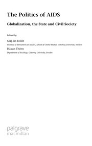 Front cover of The politics of AIDS by Håkan Thörn