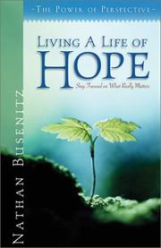 Front cover of Living a life of hope by Nathan Busenitz