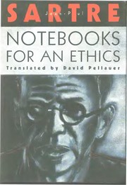 Front cover of Notebooks for an ethics by Jean-Paul Sartre