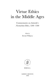 Front cover of Virtue ethics in the Middle Ages by István Pieter Bejczy