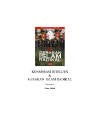 Front cover of Konspirasi intelijen & gerakan Islam radikal by Umar Abduh