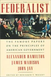 Cover of The Federalist by Alexander Hamilton