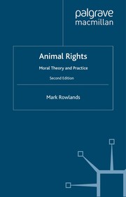 Cover of Animal rights by Mark Rowlands