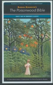 Front cover of The Poisonwood Bible by Barbara Kingsolver