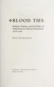 Cover of Blood ties by İpek Yosmaoğlu