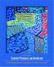 Front cover of Cognitive psychology and instruction by Roger H. Bruning