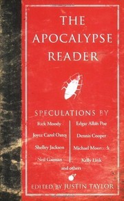 Cover of The Apocalypse Reader by Justin Taylor