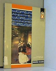 Front cover of Women and the world economic crisis by Jeanne Vickers