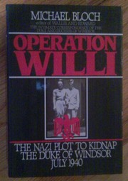 Cover of Operation Willi by Michael Bloch