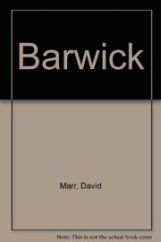 Cover of Barwick by David Marr