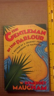 Front cover of The gentleman in the parlour by William Somerset Maugham