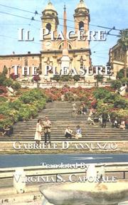 Cover of Il piacere by Gabriele D'Annunzio