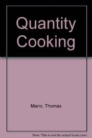 Cover of Quantity Cooking by Thomas Mario