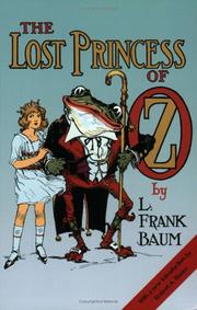 Front cover of The Lost Princess of Oz by L. Frank Baum