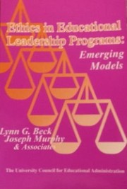 Cover of Enhancing the knowledge base in educational administration by Lynn G. Beck