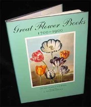 Front cover of Great flower books, 1700-1900 by Sacheverell Sitwell