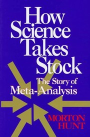 Front cover of How science takes stock by Morton Hunt