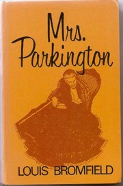 Front cover of Mrs. Parkington by Louis Bromfield