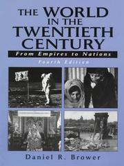Front cover of The World in the Twentieth Century by Daniel R. Brower