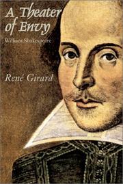 Front cover of A theater of envy by René Girard